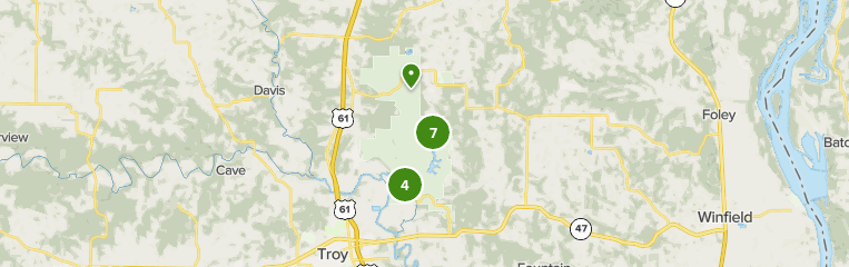 Cuivre River State Park Trail Map Hmmltzzrl6Ujfm