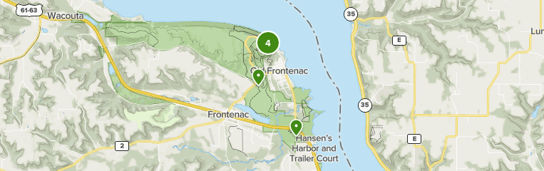 Frontenac State Park Map Best 10 Trails In Frontenac State Park | Alltrails