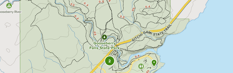 Gooseberry Falls State Park Map Gzmd0P0A0Jaqzm