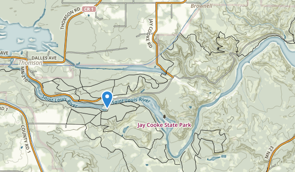 jay cooke state park bike trails
