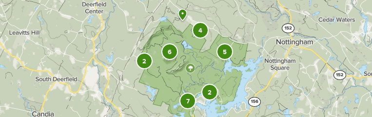 Pawtuckaway State Park Trail Map 00p3gbx1cgziom