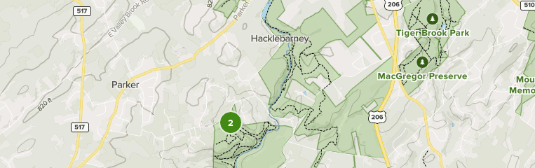 Hacklebarney State Park Map - United States Map