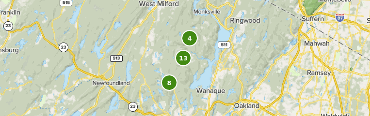 norvin green state forest trail map