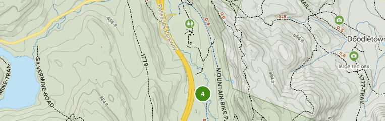 harriman state park trail map