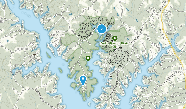 Lake Norman State Park Map