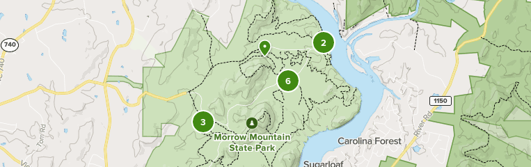 Morrow Mountain Trail Map Best 10 Trails In Morrow Mountain State Park | Alltrails