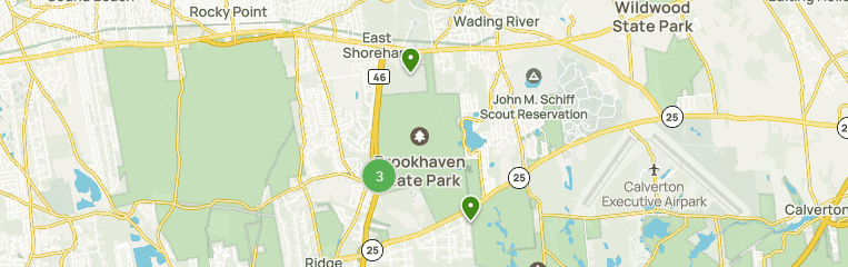 Laboratório Nacional de Brookhaven - Mapa - Brookhaven, Nova York