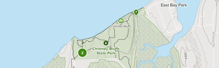 Chimney Bluffs Trail Map Ub2Frxqcfievlm