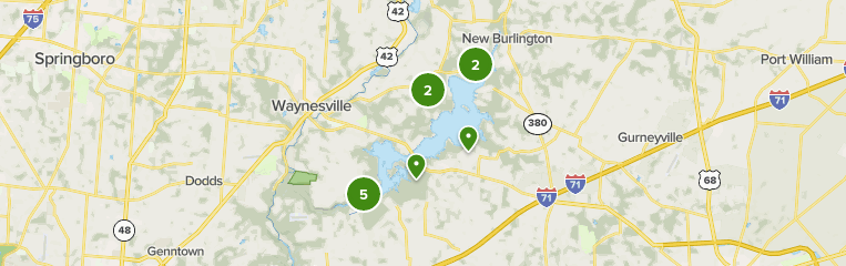 Caesar Creek State Park Map Jbsjqrjshas5Lm