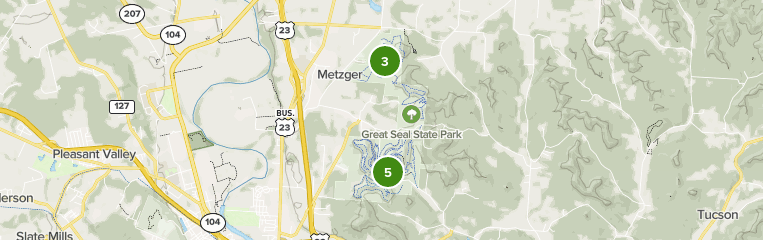 Great Seal State Park Trail Map Best 10 Trails In Great Seal State Park | Alltrails