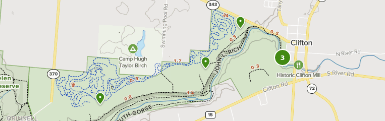 john bryan state park map Rt0qwaunkjegsm john bryan state park map