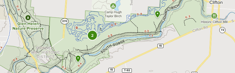 State Park Hiking Trails Best 10 Trails In John Bryan State Park | Alltrails