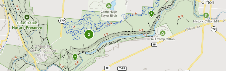 Best 10 Trails in John Bryan State Park  AllTrails