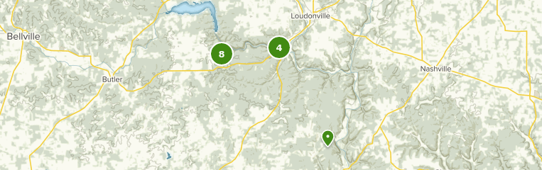 mohican bike trail map