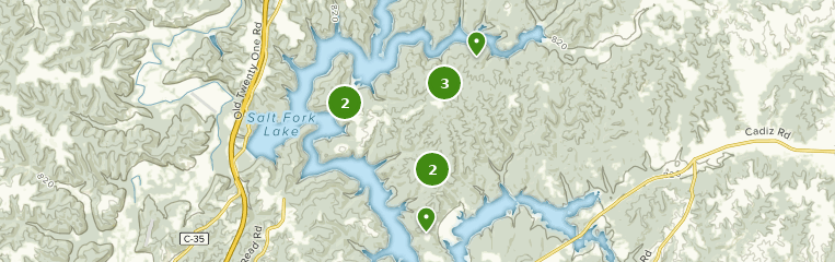 Salt Fork Lake Ohio Fishing Map Unique Fish Photo