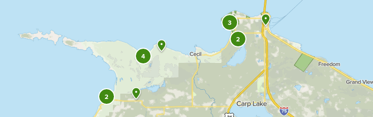 Wilderness State Park Trail Map Best 10 Trails In Wilderness State Park | Alltrails