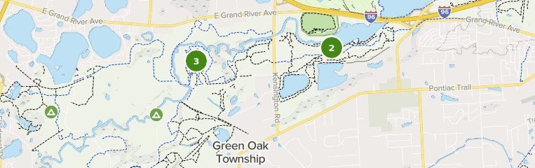 island lake state park map Best Trails In Island Lake Recreation Area Michigan Alltrails island lake state park map