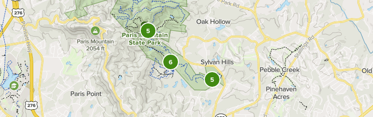 Paris Mountain State Park Trail Map Best 10 Trails In Paris Mountain State Park | Alltrails
