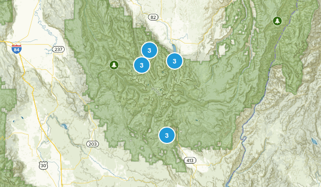 Wallowa Lake State Park Campground Map