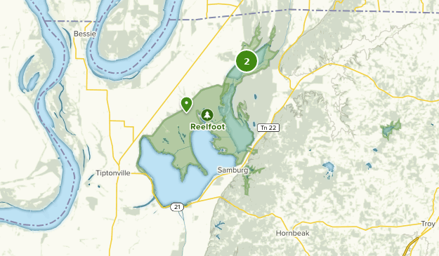 Printable Maps Of Reelfoot Lake