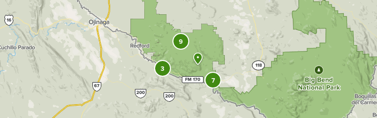 Big Bend State Park Map Best 10 Trails In Big Bend Ranch State Park | Alltrails