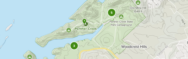 Panther Creek Trail Map Best 10 Trails In Panther Creek State Park | Alltrails