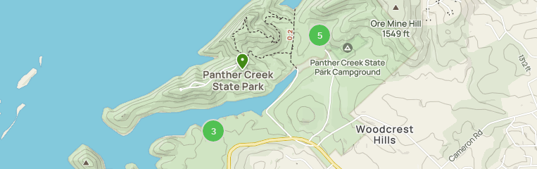 Panther Creek State Park Camping — Tennessee State Parks