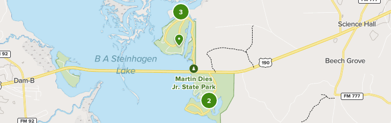 Martin Dies State Park Map Best 10 Trails In Martin Dies, Jr. State Park | Alltrails