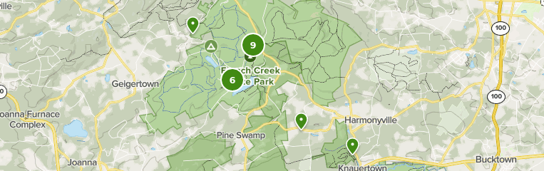 french creek state park map Best Trails In French Creek State Park Pennsylvania Alltrails french creek state park map