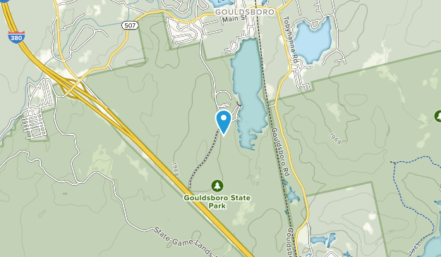 Gouldsboro State Park Map