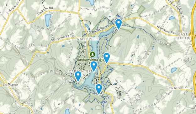 Lackawanna River Map