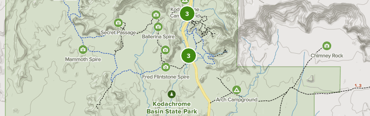 Kodachrome Basin State Park Map Best 10 Trails In Kodachrome Basin State Park | Alltrails