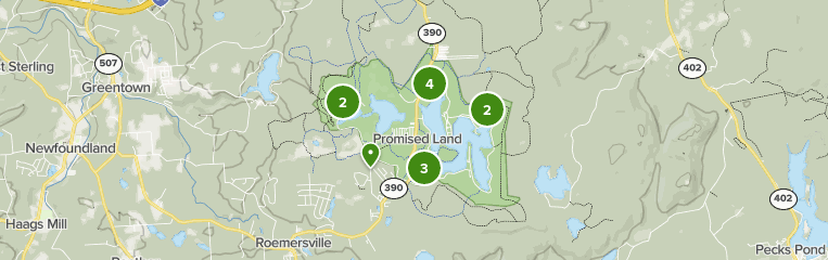 Best 10 Trails in Promised Land State Park | AllTrails