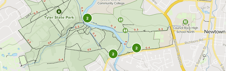 Tyler State Park Trail Map Best 10 Trails In Tyler State Park | Alltrails