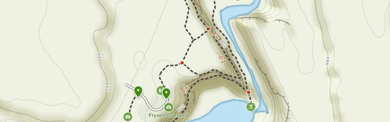 Palouse Falls Trail Map