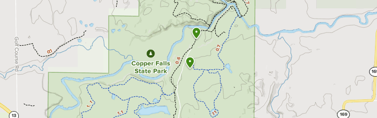 Copper Falls State Park Map Best 10 Trails In Copper Falls State Park | Alltrails