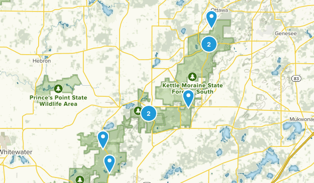 Best Trails in Kettle Moraine State ForestSouthern Unit - Wisconsin ...