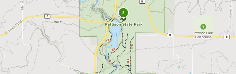 Pattison State Park Map Best 10 Trails In Pattison State Park | Alltrails