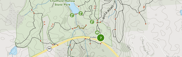 Chatfield Hollow Trail Map Gbseet6Gdvhmlm
