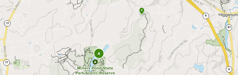 millers pond mountain biking