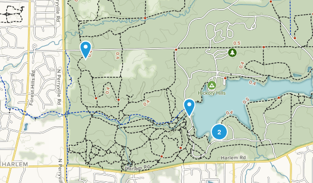 Rock Cut State Park Map