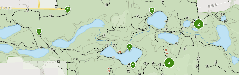 Best 10 Trails in Chain O' Lakes State Park  AllTrails