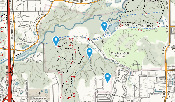 Harrison Lake State Park Map