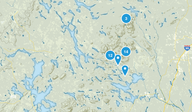 Baxter State Park Map PDF