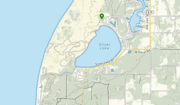 Silver Lake State Park Map