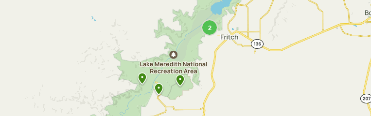 Harbor Bay Trail - Lake Meredith National Recreation Area (U.S. National  Park Service)