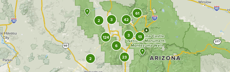 Prescott National Forest Trail Map V7Frtisqlbidlm