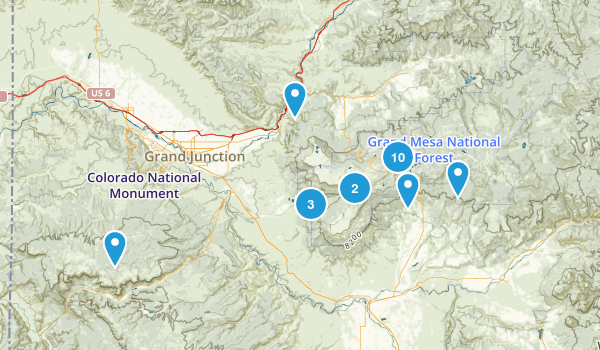 Best Trails in Grand Mesa National Forest - Colorado  AllTrails