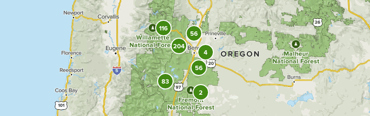 Deschutes National Forest Map Vqvddzlaoua68M