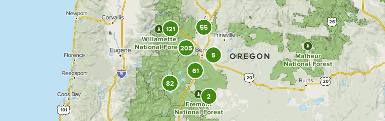 Deschutes National Forest Map Vqvddzlaoua68M